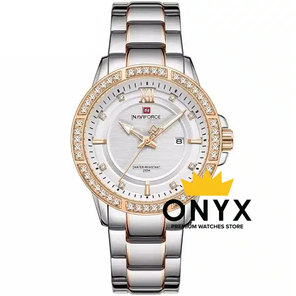 Original NF9187-S-RG Naviforce Wrist Watch For Men For Dream NF9187 ...