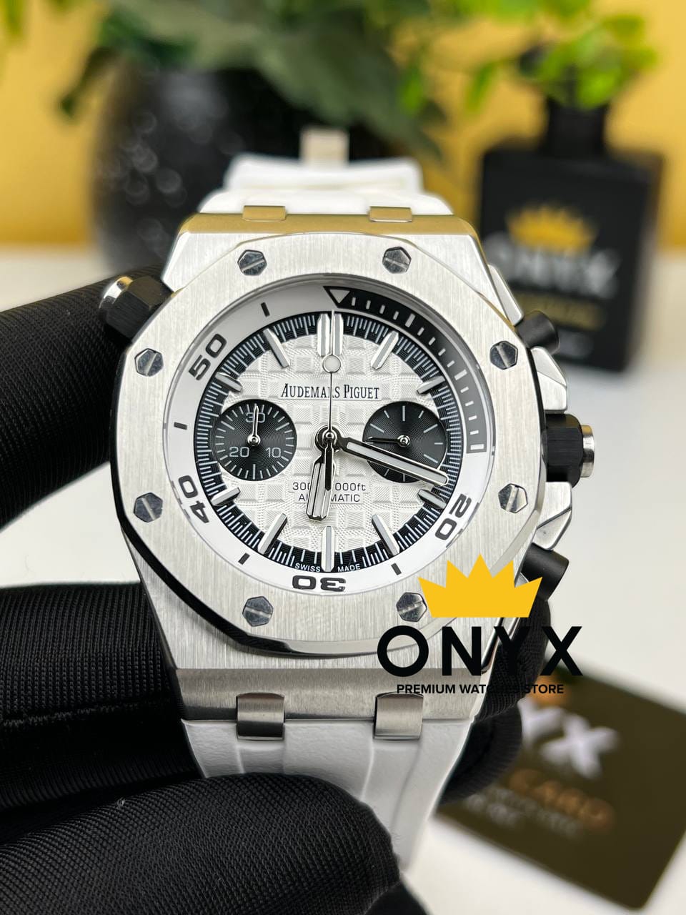 Audemars Piguet Royal Oak Offshore Chronograph White 42mm - Onyx Store